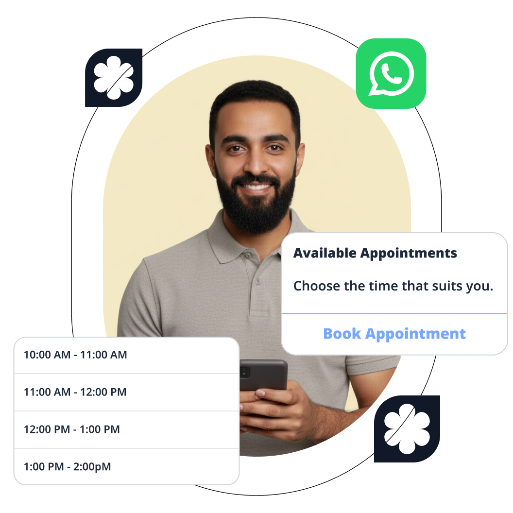 whatsapp-book-appointment screen