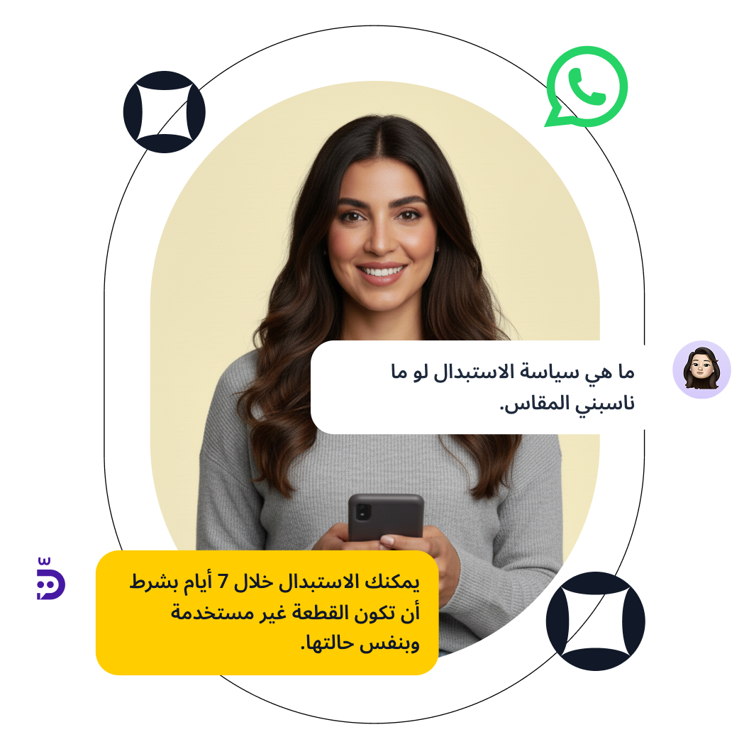AI whatsapp business support use case